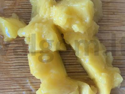 Vaisių salotos su mango, persimonu, vynuogėmis ir jogurtu Žingsnis 4