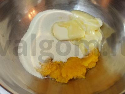 Moliūgų tyrės apkepas Žingsnis 2