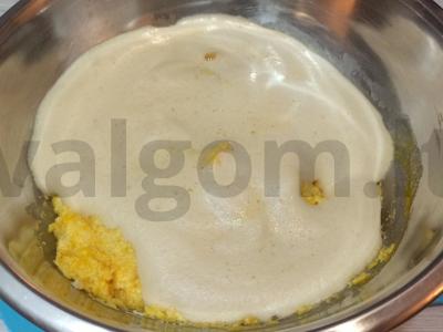 Moliūgų tyrės apkepas Žingsnis 3