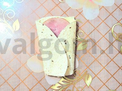 Aštrus sūrio ir mėsos vokelis Žingsnis 4