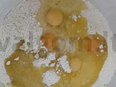 Kūlė su razinomis ir cukatais Žingsnis 2