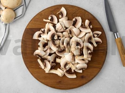 Šči su kiauliena ir grybais Žingsnis 4