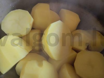 Bulvių košė su žolelėmis „Švelni“ Žingsnis 3