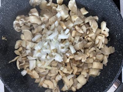 Lasagna su faršu ir voveraitėmis Žingsnis 1