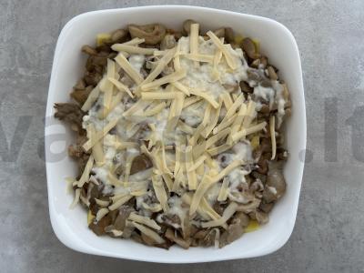 Lasagna su faršu ir voveraitėmis Žingsnis 7