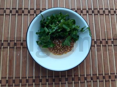 Daržovių salotas su kukurūzais ir garstyčių padažu Žingsnis 3