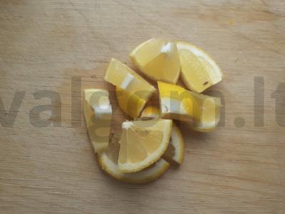 Vištiena su citrina, kepta orkaitėje Žingsnis 1