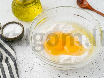 Ravioliai su krevetėmis Žingsnis 1