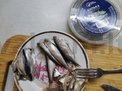 Sumuštiniai su silkių užkandžiais Žingsnis 3