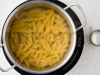 Makaronai su špinatais Žingsnis 1