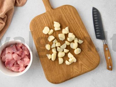 Makaronai su špinatais Žingsnis 4