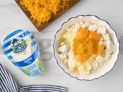 Kefyro ir čederio apkepas Žingsnis 3