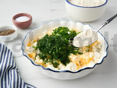 Kefyro ir čederio apkepas Žingsnis 4