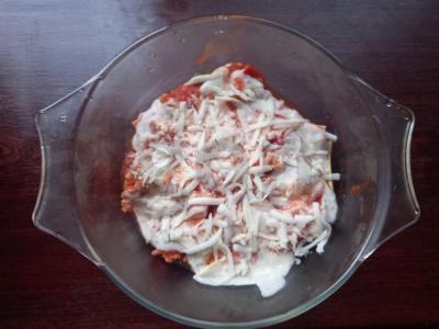 Lazanija iš paruoštų lapų Žingsnis 7