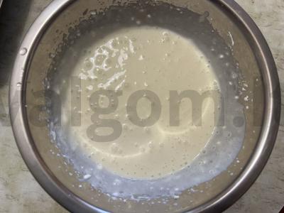 Mini sūrio pyragas su varškės sūriu Žingsnis 6