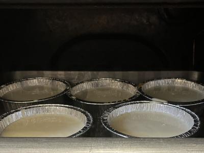 Mini sūrio pyragas su varškės sūriu Žingsnis 8