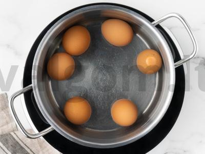 Kiaušinių lazdelės Žingsnis 1