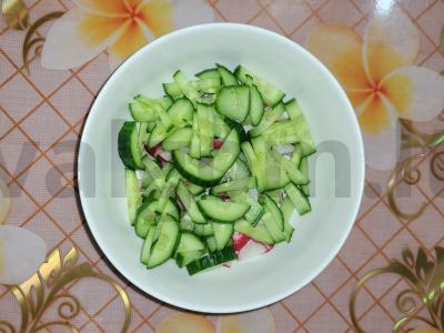 Salotas „Deniska“ Žingsnis 2