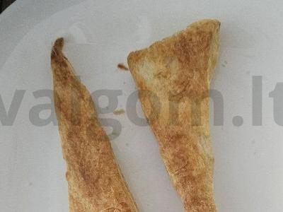 Desertas su muskato riešutu ir šokoladu Žingsnis 2