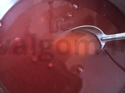 Brusnių-obuolių kisielius Žingsnis 10