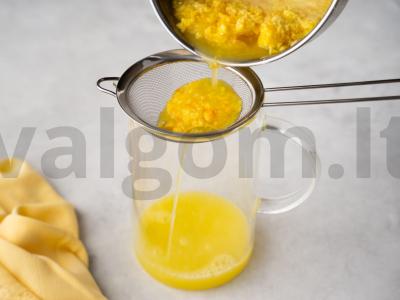 Šaldytų apelsinų sultys Žingsnis 4