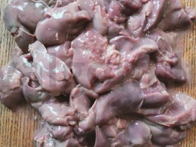 Švelni vištienos kepenėlė keptuvėje Žingsnis 1