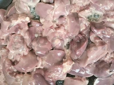 Švelni vištienos kepenėlė keptuvėje Žingsnis 2