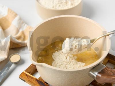 Pide su faršu ir sūriu Žingsnis 3