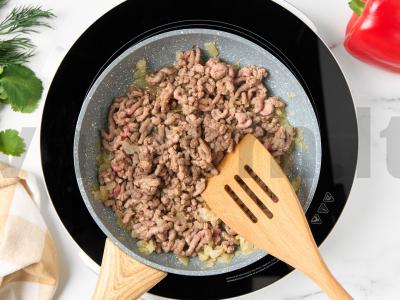 Pide su faršu ir sūriu Žingsnis 6