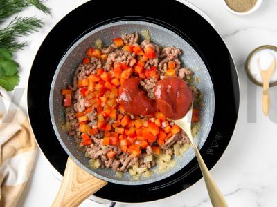 Pide su faršu ir sūriu Žingsnis 7