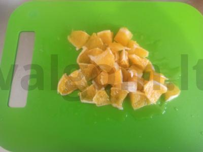 Apelsinų kisielius su maltu ciberžole Žingsnis 1