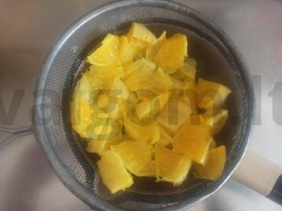 Apelsinų kisielius su maltu ciberžole Žingsnis 4