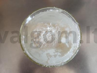 Apelsinų kisielius su maltu ciberžole Žingsnis 5