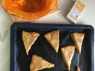 Moliūgų scones prie arbatos Žingsnis 4