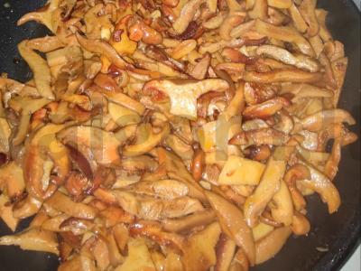 Raudonviršiai iš Baikalo miško su jauna bulve Žingsnis 3