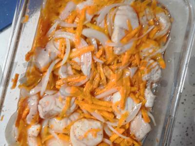 Ešerio užkandis su morkomis Žingsnis 5