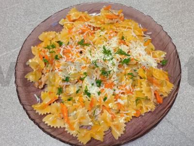 Makaronai-juostelės pagal jūrininkų receptą pagrindine nuotrauka