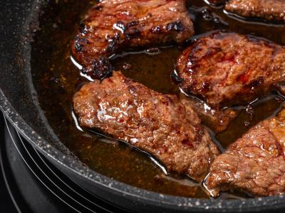 Aštrus jautienos patiekalas korėjietiškai Žingsnis 12