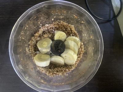 Šokoladiniai sausainiai su migdolais iš 3 ingredientų Žingsnis 3