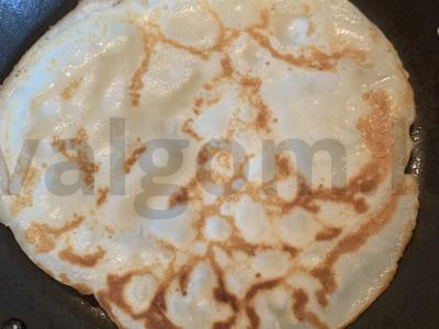 Švelnūs blynai su pienu Žingsnis 6