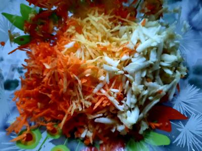 Saldus salotas su ridikėliais Žingsnis 2