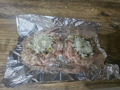 Mėsos krepšeliai su marinuotais agurkais Žingsnis 5