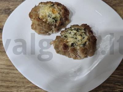 Mėsos krepšeliai su marinuotais agurkais Žingsnis 7