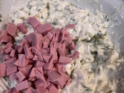 Hachapuri su sūriu, varške ir dešra Žingsnis 3