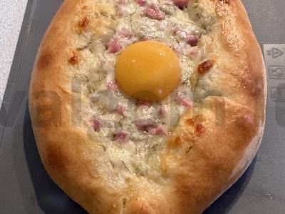 Hachapuri su sūriu, varške ir dešra Žingsnis 5