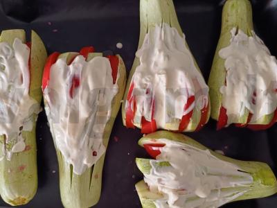 Įdaryti cukinijos per 35 minutes Žingsnis 5