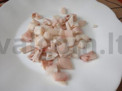 Salotas „Jūrinis drakonas“ Žingsnis 2