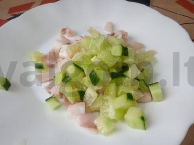 Salotas „Jūrinis drakonas“ Žingsnis 3