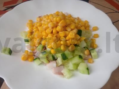 Salotas „Jūrinis drakonas“ Žingsnis 4