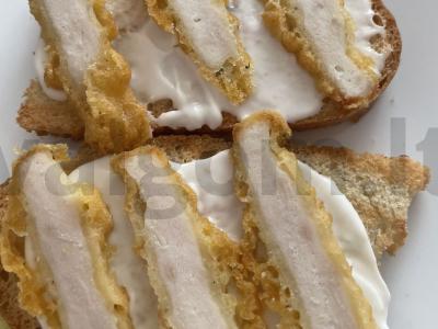 Skrebučiai „Skani“ su vištienos juostelėmis Žingsnis 4